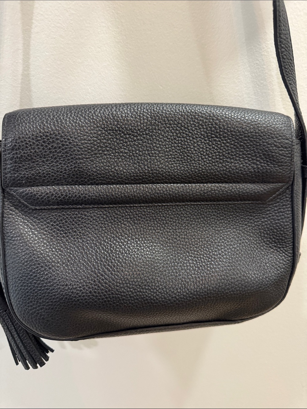 kate spade Black Pebbled Leather Crossbody with Tassel - Picture 11 of 11